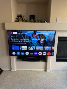 Recessed TV wall mounting, Stanford, 11/4/2023