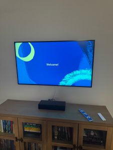 TV mounting, Cupertino, 1/24/2025