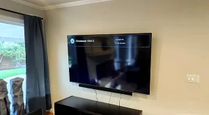 TV and sound bar mounting, Oakland, 1/15/2025
