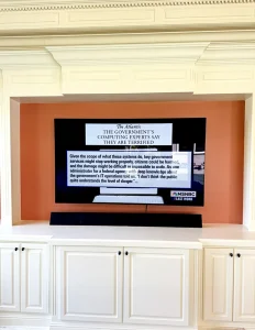 TV mounting, Pleasanton, 6/4/2024