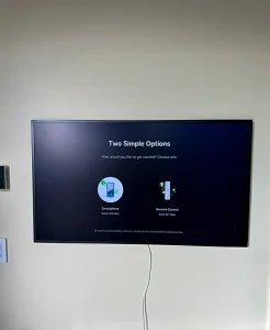 TV mounting, Sunnyvale, 4/1/2021